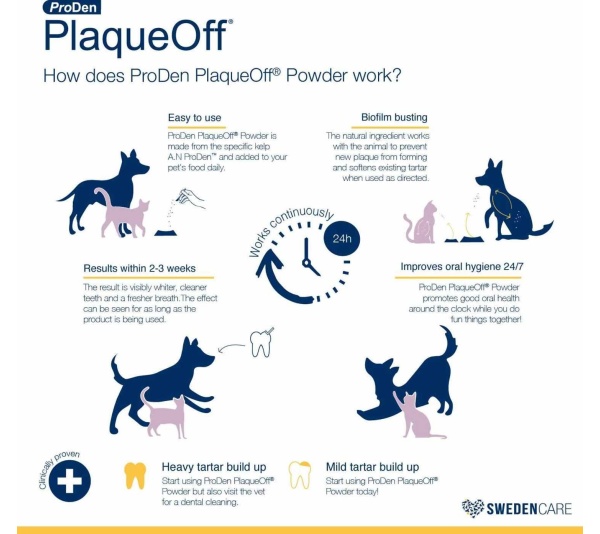 PlaqueOff Powder 60 Gram Bottle