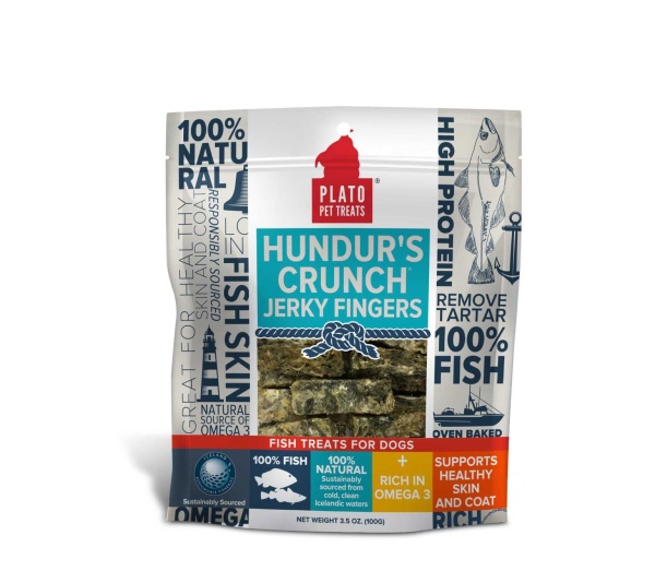 Plato Hundur's Crunch Jerky Fingers  - 3.5oz