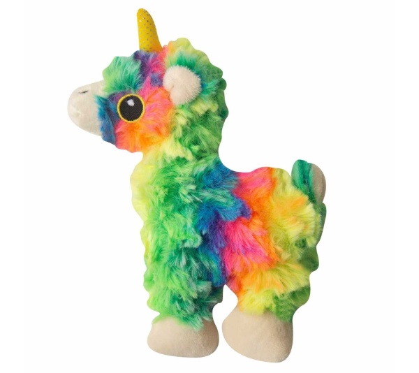 SnugArooz Baby Momma the Llama Plush Dog Toy 5"