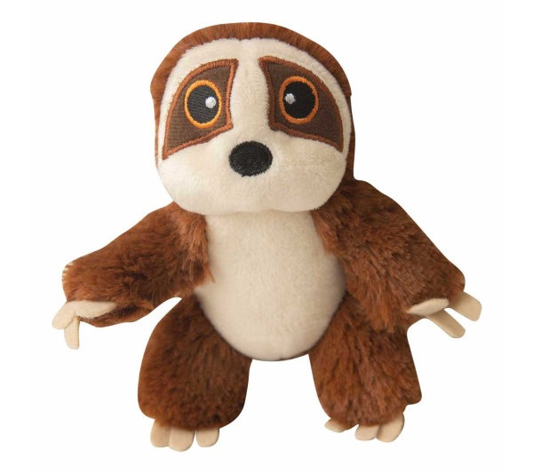 SnugArooz Baby Sasha the Sloth Plush Dog Toy 5"