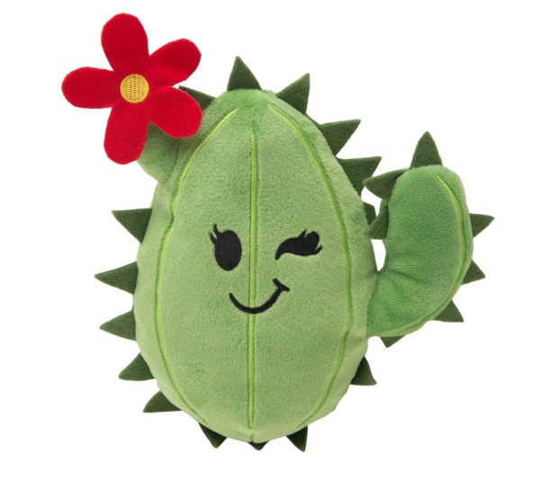 SnugArooz Chloe the Cactus Plush Dog Toy 6"