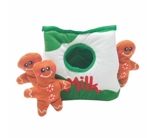 SnugArooz Hide & Seek Cookies Plush Dog Toy 6"