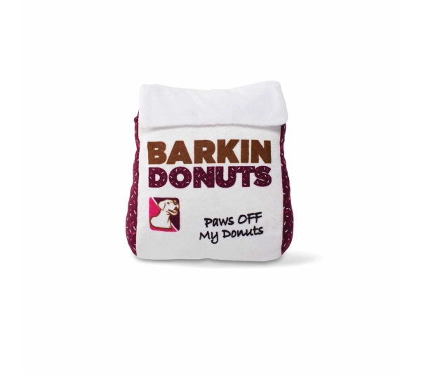Wagsdale Barkin Donuts Donut Bag Dog Toy