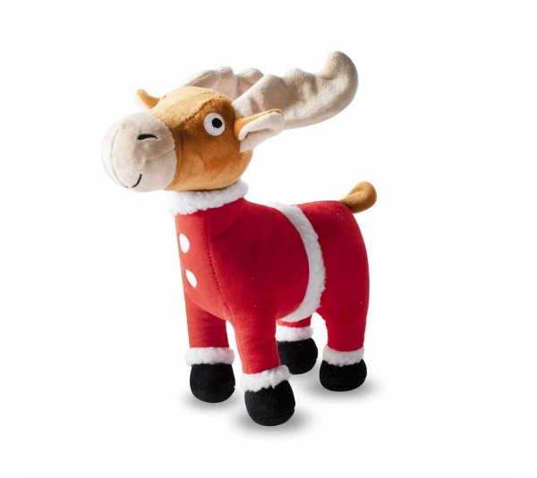 Wagsdale Claus I Said So Plush Dog Toy