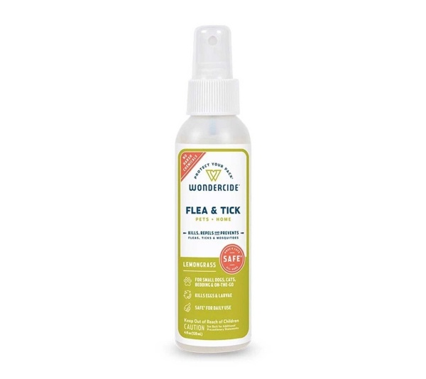 Lemongrass - Wondercide - Flea, Tick & Mosquito Control Spray for Pets + Home - - 4 oz
