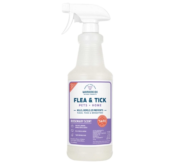 Rosemary - Wondercide - Flea, Tick & Mosquito Spray for Pets + Home - - 35 oz