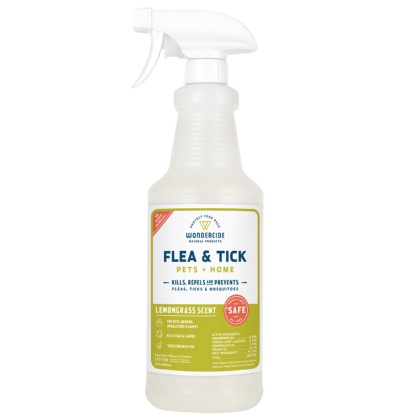 Lemongrass - Wondercide - Flea, Tick & Mosquito Spray for Pets + Home -  - 33 oz