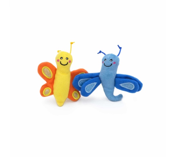 ZippyClaws(R) 2-Pack - Butterfly and Dragonfly