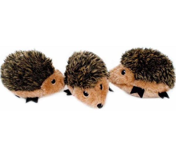 ZippyPaws  Miniz 3 Pack Hedgehogs