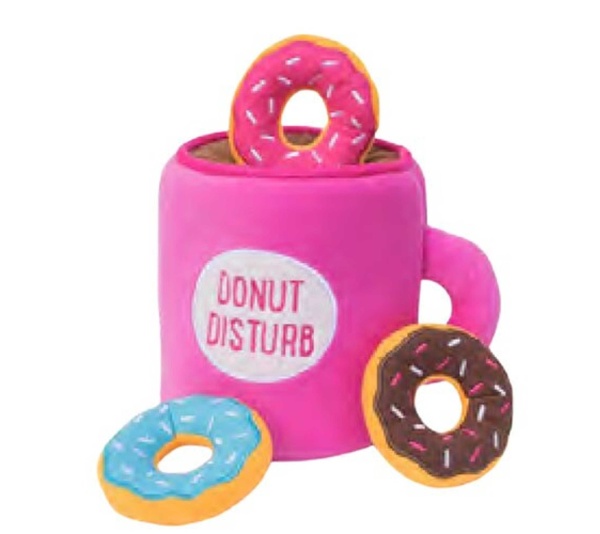 ZippyPaws Burrow Coffee and Donutz