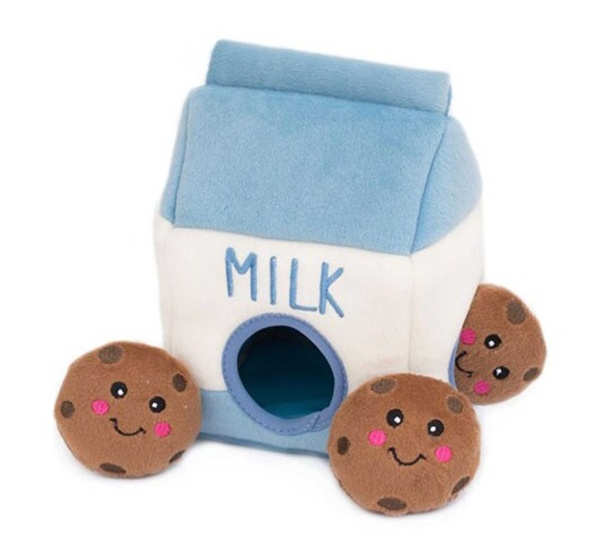 ZippyPaws Burrow Milk and Cookies