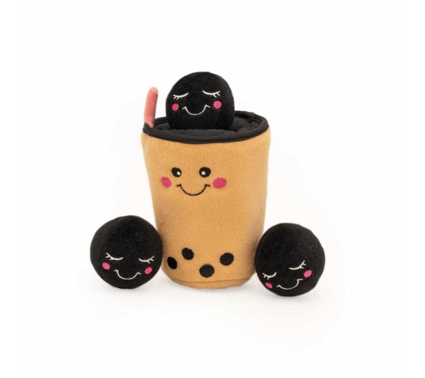 ZippyPaws Burrow - Boba Milk Tea