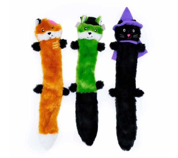 ZippyPaws Halloween Skinny Peltz 3Pack Large