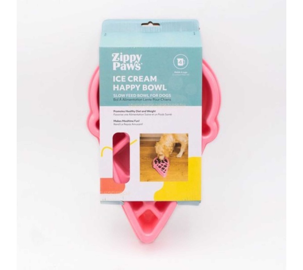ZippyPaws Happy Bowls - Ice Cream