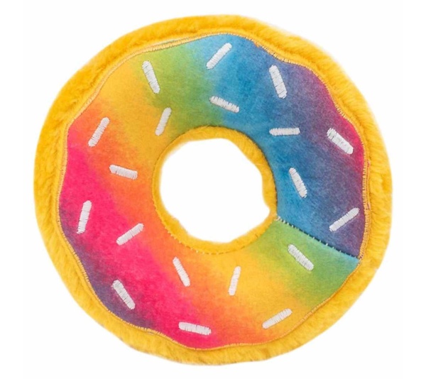 ZippyPaws Jumbo Donutz Rainbow