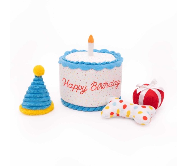 ZippyPaws Zippy Burrow(TM) - Birthday Cake