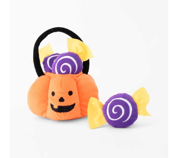 ZippyPaws Zippy Burrow Trick-or-Treat Basket