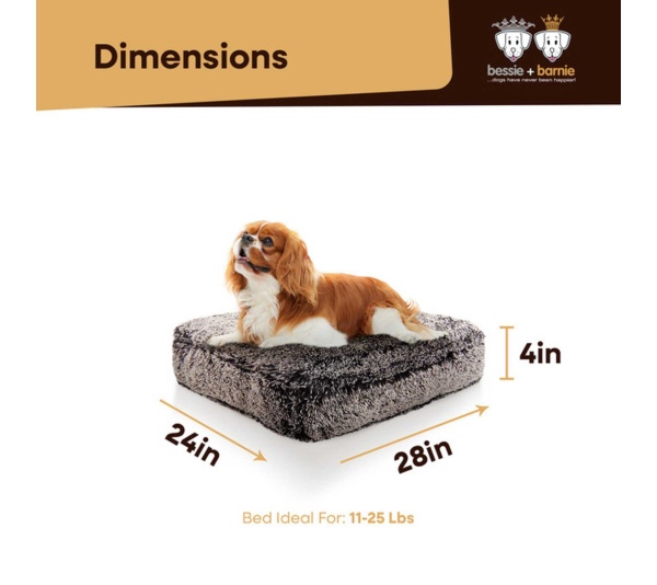 Frosted Willow - Rectangle Bed SM - Frosted Willow - SM- 24" x 24"