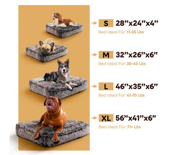 Frosted Willow - Rectangle Bed LG - Frosted Willow - LG - 46" x 35"