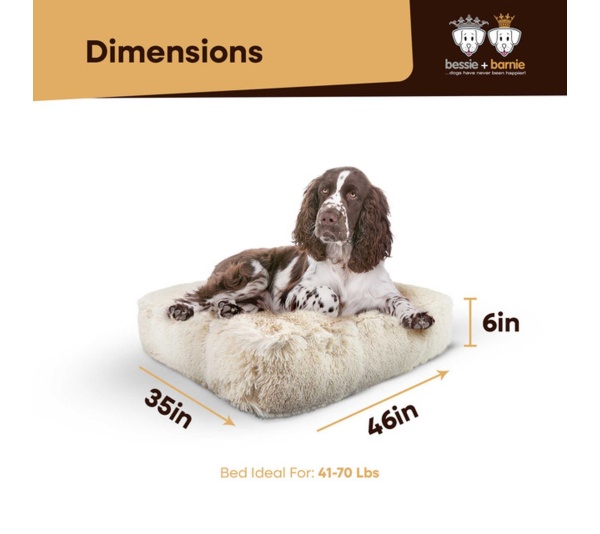 Blondie - Rectangle Bed LG - Blondie - LG - 46" x 35"