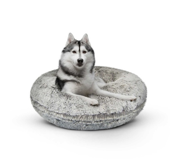 Frosted Snow - Bagel Bed LG - Frosted Snow - LG - 42"