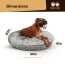 Frosted Snow - Bagel Bed XL - Frosted Snow - XL - 50"