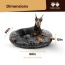 Midnight Frost - Bagel Bed XL - Midnight Frost - XL - 50"