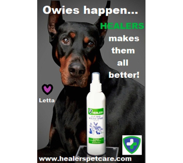 Healers Cut and Wound Spray For Pets