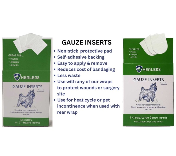 Healers Gauze Replacements - 2" Squares