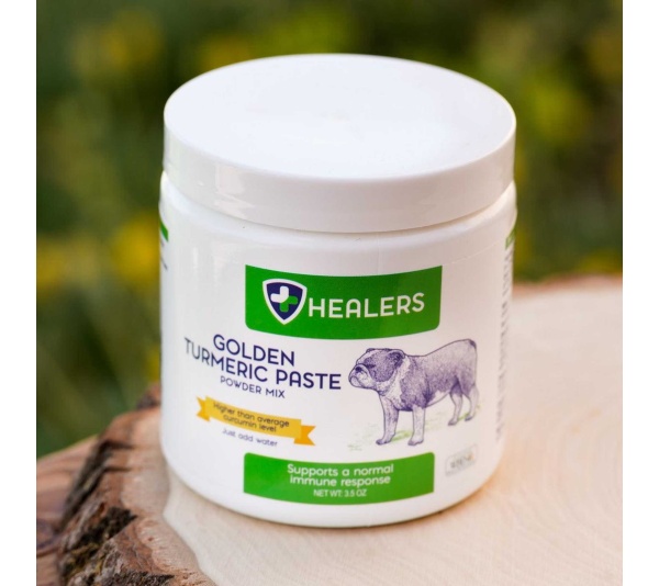 Healers Golden Turmeric Paste for Dogs