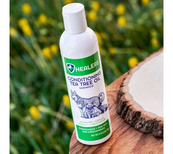 Healers Tea Tree Oil Conditioning Shampoo for Pets (8oz)