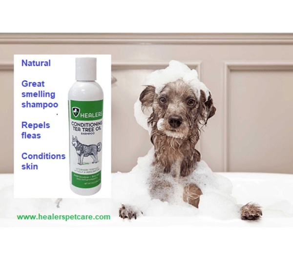 Healers Tea Tree Oil Conditioning Shampoo for Pets (8oz)