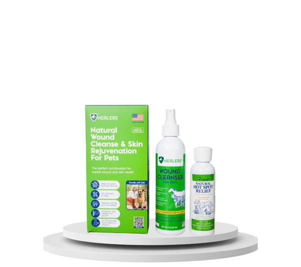 Natural Wound Cleanser and Skin Rejuvenation Combo