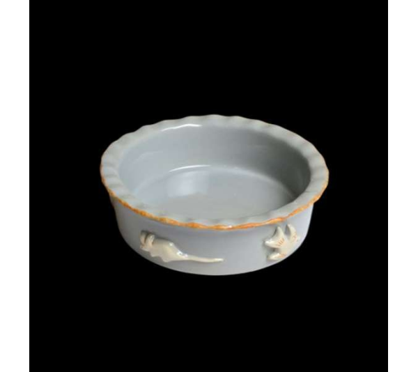 French Grey - Cat Bowl - Small