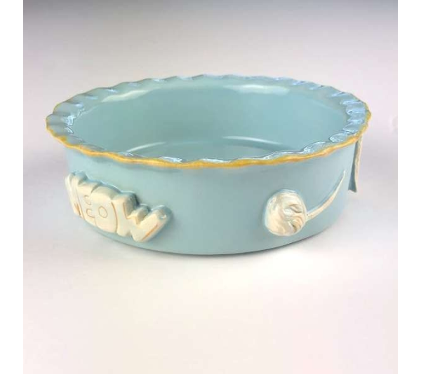 Sky Blue - Cat Bowl - Small