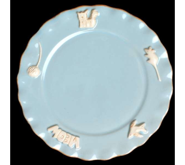 Sky Blue - Cat Whisker Plate - Plate