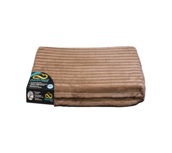 Mocha - DuraCloud Orthopedic Pet Bed and Crate Pad - X-Large