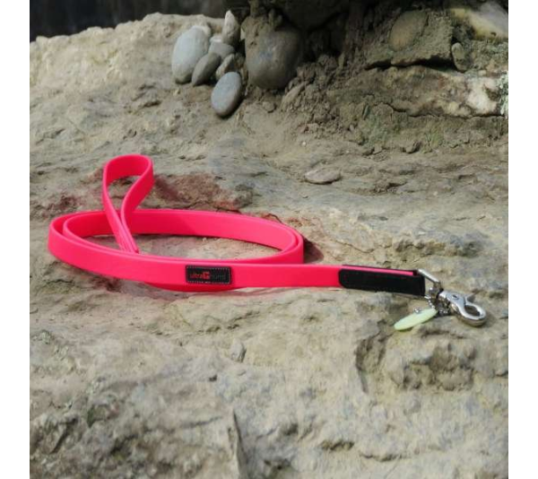 Pink - Boss Regular Leash - 3/4" x 6'