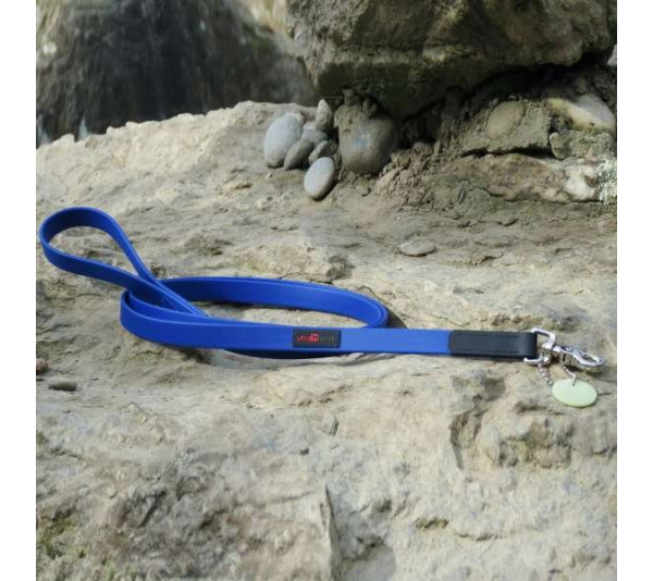 Blue - Boss Regular Leash - 5/8" x 6'