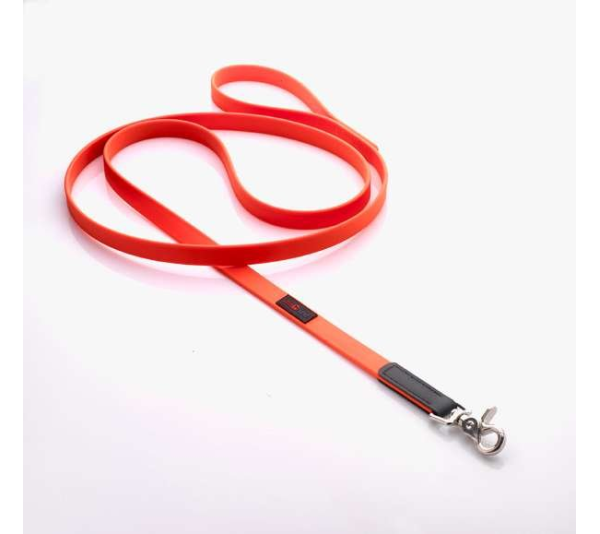 Orange - Boss Regular Leash - 5/8" x 6'