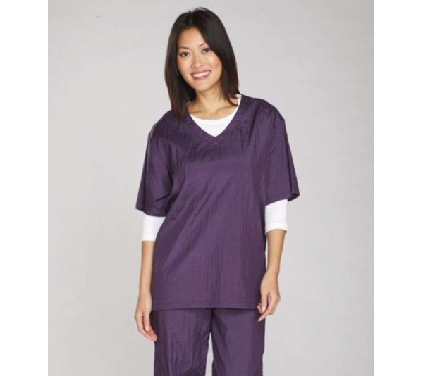 Purple - TP V-Neck Grooming Smock  - Small