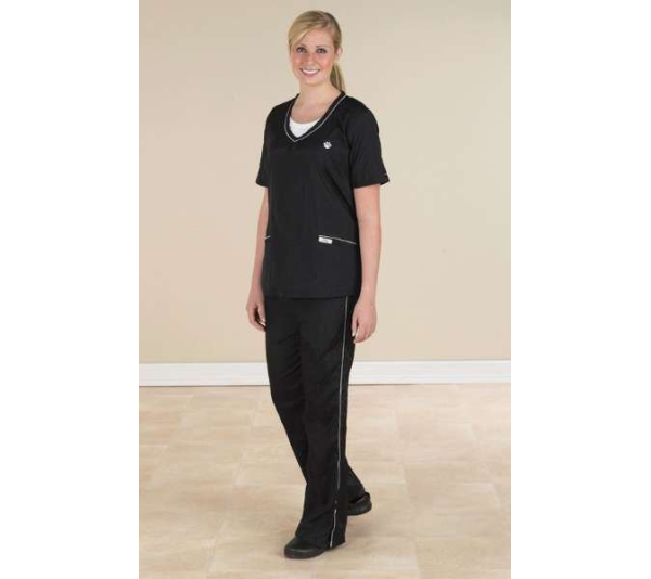 White - TP ContrasTrim Groom DS Pants  - Large