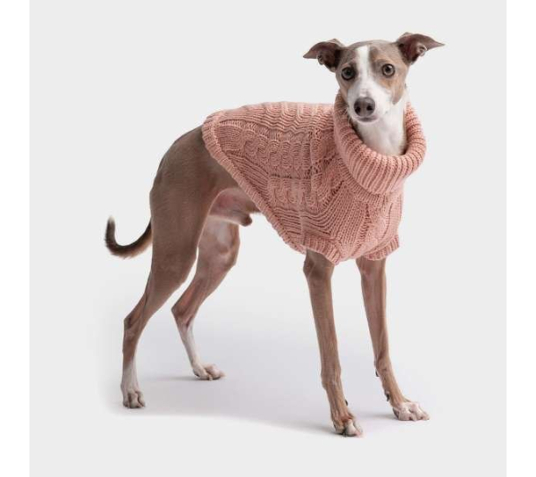 Pink - GF Pet Chalet Dog Sweater  - 3XS