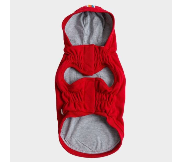 Red - GF Pet Elasto-Fit Urban Dog Hoodie - 2XL