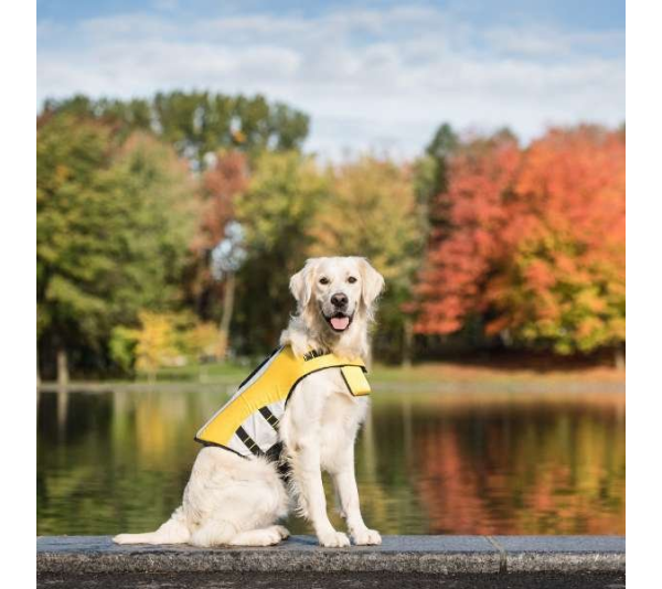 Yellow - GF Pet Life Vest  - XS