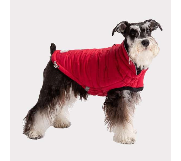 Red - GF Pet Reversible ElastoFit Chalet Jacket - 2XS