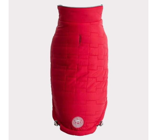 Red - GF Pet Reversible ElastoFit Chalet Jacket - Large