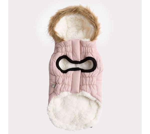 Pink - GF Pet ElastoFit Urban Dog Parka  - 2XS