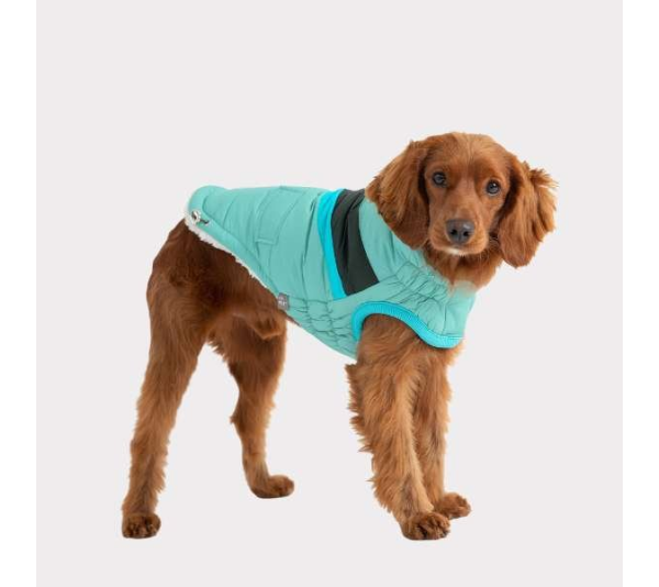 Light Aqua - GF Pet  Alpine Puffer - 2XL