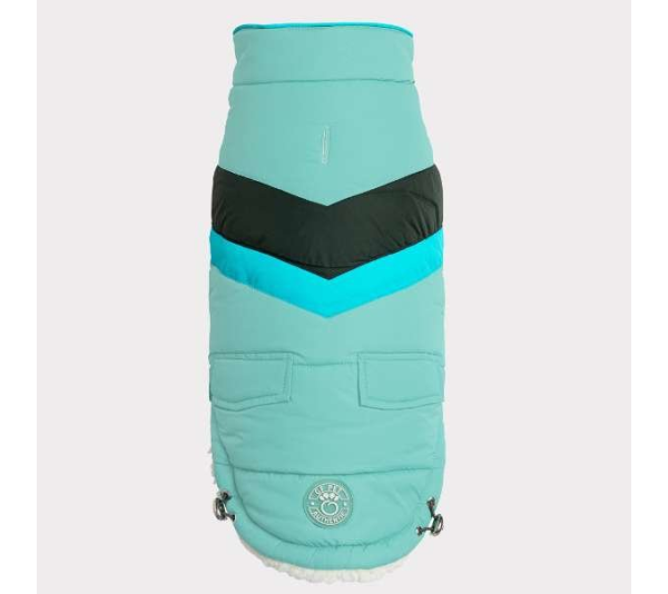 Light Aqua - GF Pet  Alpine Puffer - XS